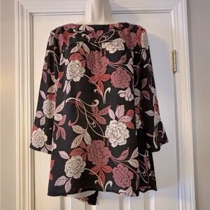 Banana Republic Back Button Blouse size M